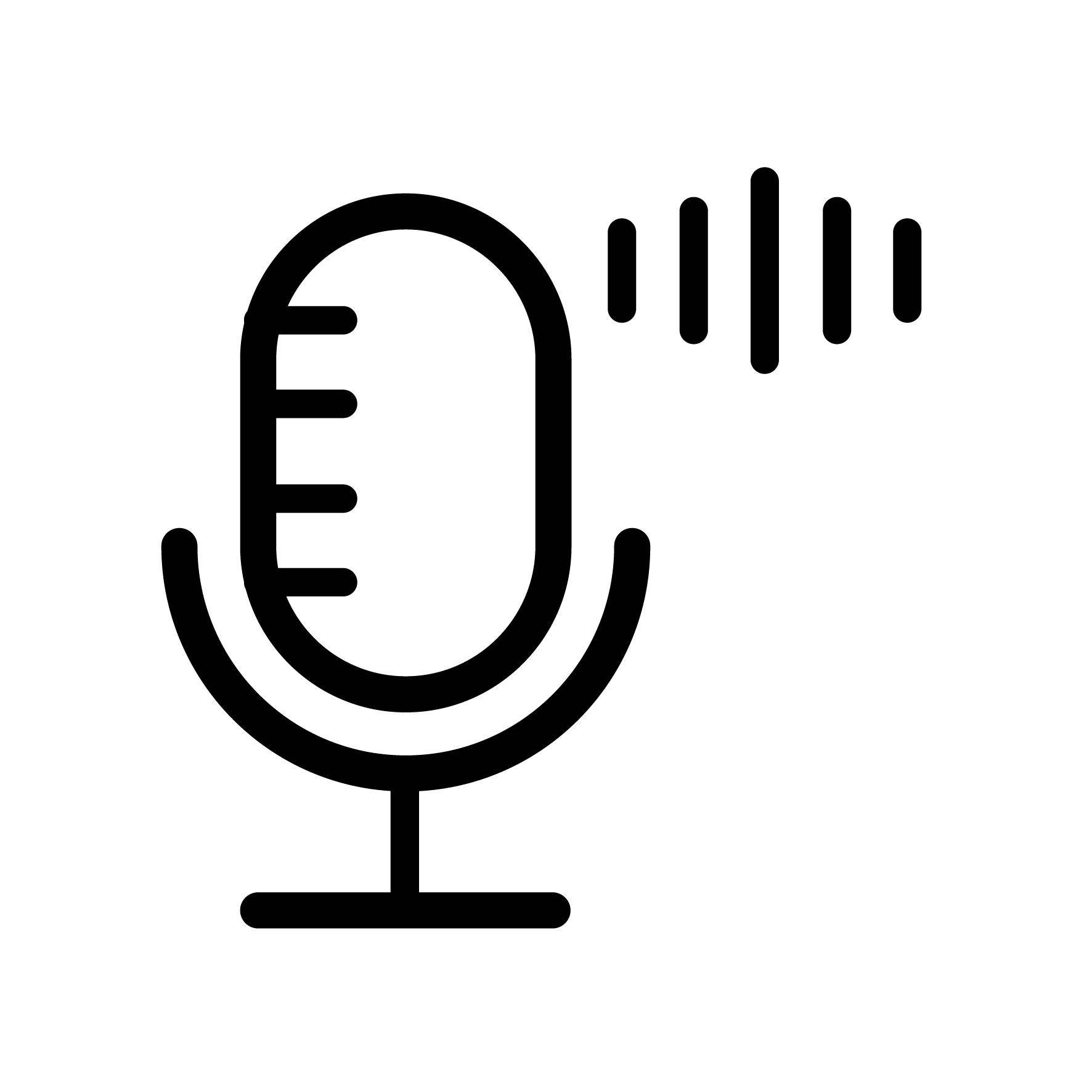 Piktogramm für Podcasts